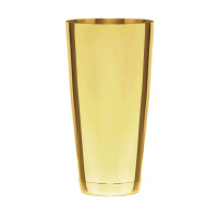Shaker bostoński PREMIUM set w kolorze złotym | BAREQ, Bar Profesional