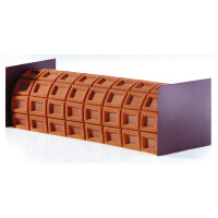 Silikonowa mata do nadawania tekstury - 250x190 mm - TX04 | PAVONI, Chocolat
