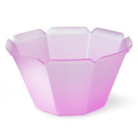 Miseczka Smeraldo z fioletowego tworzywa na desery, 0,2 l, komplet 100 sztuk | ALCAS, 138/2