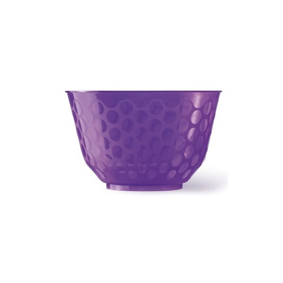Miseczka Scoop z fioletowego tworzywa na desery, 0,25 l, komplet 80 sztuk | ALCAS, 140/5
