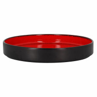 Talerz głęboki okrągły 23 cm, czerwony | RAK, Fire