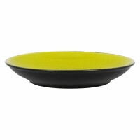 Talerz głęboki okrągły 28 cm, zielony | RAK, Fire