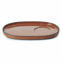 Spodek owalny 18 x 11,1 cm, cynamon | REVOL, Caractere