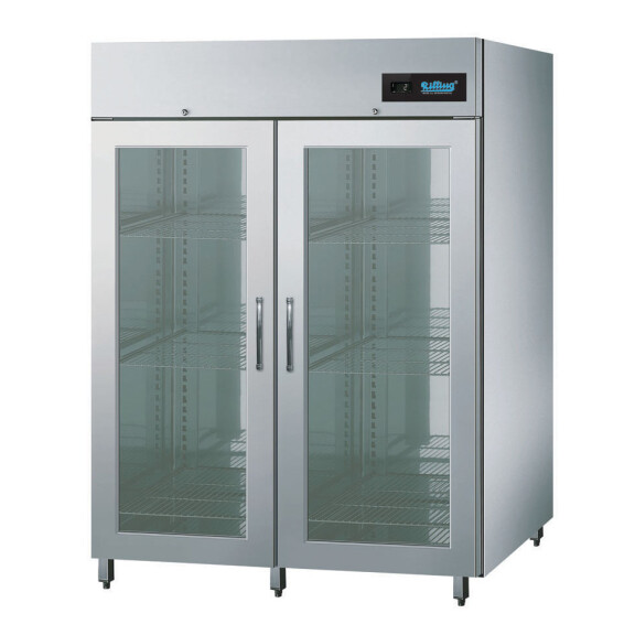 Szafa mroźnicza przeszklona 1400 l, 1390x810x2020 mm | RILLING, AHK MT130 00V2