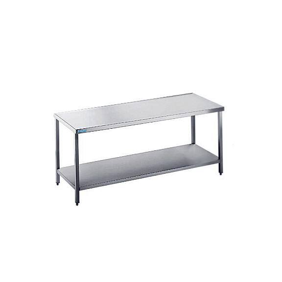 Podstawa bez blatu 1600x600x850 mm do stołu z półką | RILLING, ATZ 0616U 0000