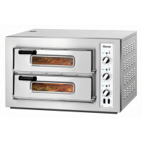 Dwukomorowy piec do pizzy NT 502, 800x750x510 mm | BARTSCHER, 2002028