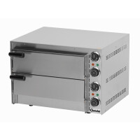 Dwukomorowy piec do pizzy Mini 2, 545x500x380 mm | BARTSCHER, 203500