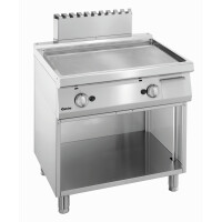 Gazowa płyta grillowa serii 700, gładka 800x700x850 mm | BARTSCHER, 2855081