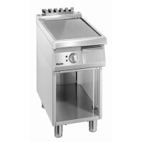 Płyta grillowa 700, 400x700x850 mm, ryflowana | BARTSCHER, 286507