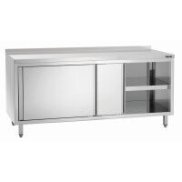 Szafka robocza serii 700 z rantem, 1800x700x850 mm, drzwi przesuwne | BARTSCHER, 338187