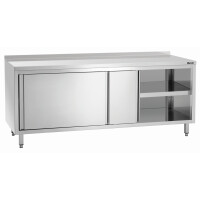 Szafka robocza serii 700 z rantem, 2000x700x850 mm, drzwi przesuwne | BARTSCHER, 338207
