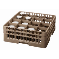 Kosz na szklanki, 16 przegród 500x500x183 mm | BARTSCHER, 5319