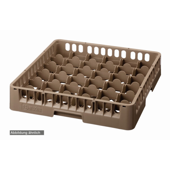 Kosz na szklanki, 36 przegród 500x500x142 mm | BARTSCHER, 5338