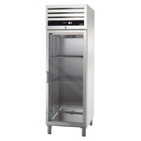 Szafa chłodnicza 700 l GN 2/1, pojedyncze drzwi przeszklone, prawe, 653x842x2040 mm, Green Line | ASBER, GCPZ-701 GLASS R