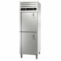 Szafa dwutemperaturowa chłodnicza 700 l GN 2/1, 2 x drzwi małe, prawe, 653x842x2040 mm, Green Line | ASBER, GCPZ-702/2 R
