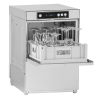 Zmywarka do szkła z dozownikiem, sterowanie cyfrowe, kosz: 40x40 cm, 470x520x720 mm, Grand Series, Tech Line | ASBER, GT-400 DD