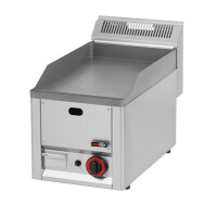 Płyta grillowa gazowa – gładka, 330x600x290 mm, 4 kW | REDFOX, FTH 30 GL