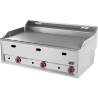 Płyta grillowa gazowa – gładka, 990x600x290 mm, 12 kW | REDFOX, FTH 90 GL