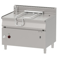 Patelnia elektryczna z uchylaniem automatycznym 120 l, 1200x900x900 mm, 18 kW | REDFOX, BRM 90/120 E/N