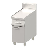 Płyta robocza, moduł neutralny z szufladą i szafką z drzwiami 400x900x900 mm | REDFOX, PP 90/40 D