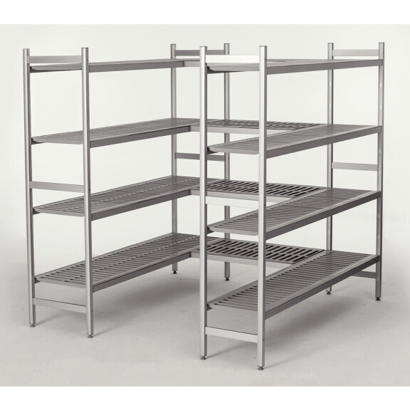 Półka aluminiowo-polipropylenowa, 994x400 mm | CHEFFY, Modular System