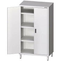Szafa magazynowa z podwójnymi drzwiami uchylnymi - skrzydłowymi 700x500x1800 mm | STALGAST, 981525070