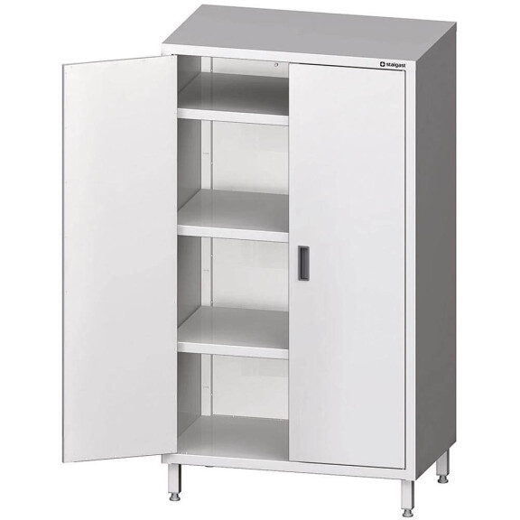 Szafa magazynowa z podwójnymi drzwiami uchylnymi - skrzydłowymi 700x500x1800 mm | STALGAST, 981525070