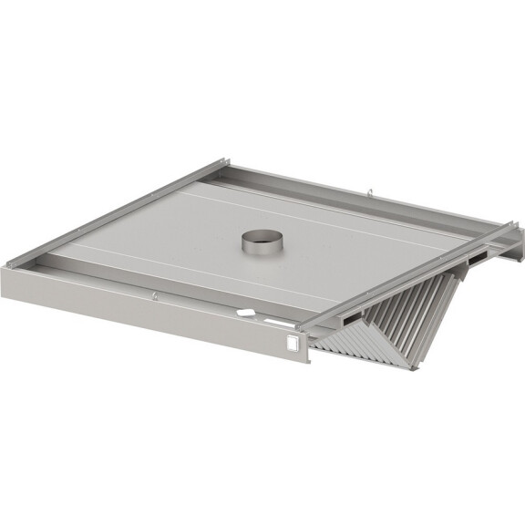 Wyciągowy okap centralny - skośny 4500x2400x450 mm | STALGAST, 9821124450