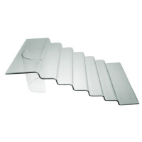 Przezroczyste schody 650 x 400 mm  | BDK, Steps