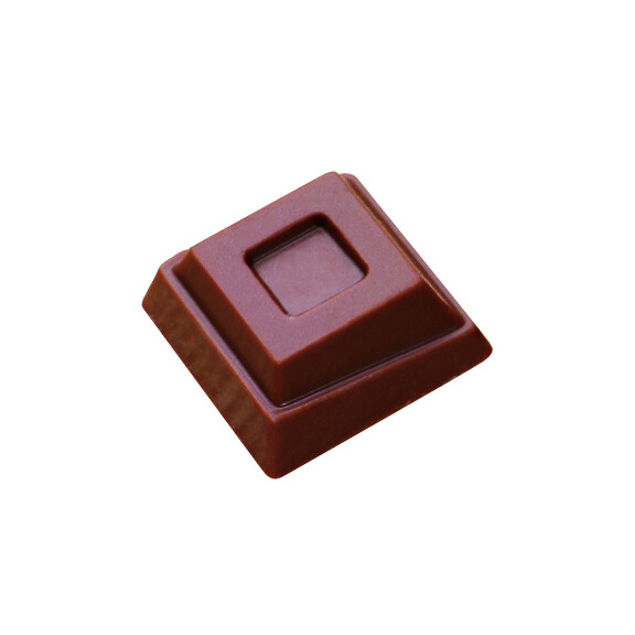 Forma z poliwęglanu do pralin kwadratowych - 24 szt. x 9g, 30x30x12 mm - MA1606 | MARTELLATO, Modern