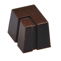 Forma z poliwęglanu do pralin kwadratowych - 28 szt. x 8g, 26x20x21 mm - MA1801 | MARTELLATO, Modern