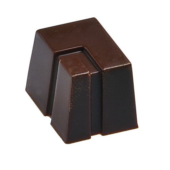 Forma z poliwęglanu do pralin kwadratowych - 28 szt. x 8g, 26x20x21 mm - MA1801 | MARTELLATO, Modern