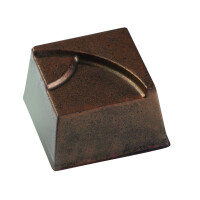 Forma z poliwęglanu do pralin kwadratowych- 30 szt. x 7g, 25x25x15 mm - MA1968 | MARTELLATO, Modern