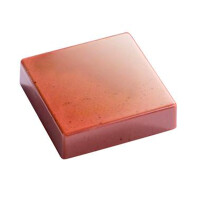 Forma z poliwęglanu do pralin kwadratowych - 24 szt. x 8g, 30x30x8 mm - MA1988 | MARTELLATO, Modern
