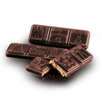 Forma z poliwęglanu do smakołyków - 3 x 2 szt. x 45g, 113x39x10 mm - MA1919 | MARTELLATO, Snack