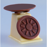Forma z poliwęglanu do pralin – Waga +Budzik - MA4003 | MARTELLATO, Nostalgic Chocolate