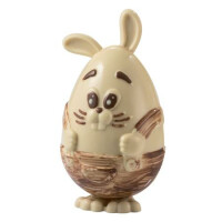 Forma termoformowana do czekolady - Królik Jajko 3D - MAC604S | MARTELLATO, 3D Easter