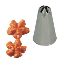 Tylka cukiernicza Kwiat, zestaw 5 szt. - 25x43x13 mm - BX1013 | MARTELLATO, Flower & Petals Nozzles