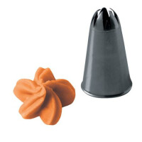 Tylka cukiernicza Kwiat, zestaw 5 szt. - 25x42x5 mm - BX0510 | MARTELLATO, Flower & Petals Nozzles