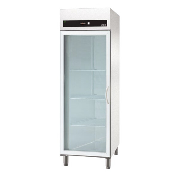 Szafa chłodnicza 700 l GN 2/1, drzwi przeszklone, prawe, 693x826x2008 mm | ASBER, ECP-G-701 GLASS HC R