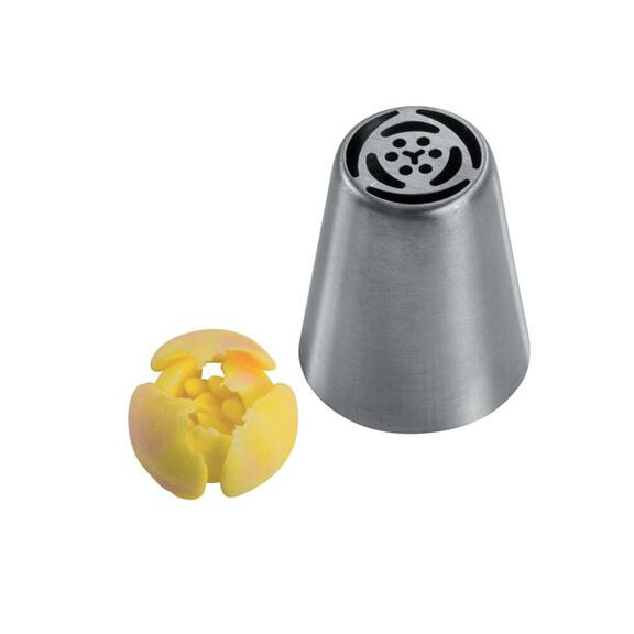 Tylka cukiernicza Kwiat, zestaw 5 szt. - 37x42 mm - BX0002 | MARTELLATO, Floreal