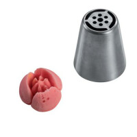 Tylka cukiernicza Kwiat, zestaw 5 szt. - 37x42 mm - BX0058 | MARTELLATO, Floreal