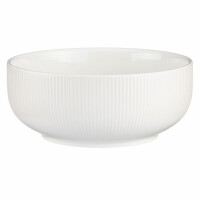Kremowa miska z porcelany o średnicy 25,5 cm | VERLO, Metro