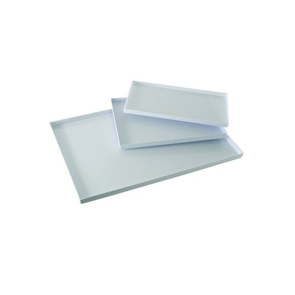Taca, pudełko cukiernicze - 59,8x39,7x2 cm, białe - VASSOIOCMO | MARTELLATO, Easy Cover