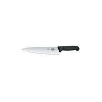 Nóż kuchenny, szerokie ostrze, 25 cm, czarny | VICTORINOX, Fibrox, 5.2003.25