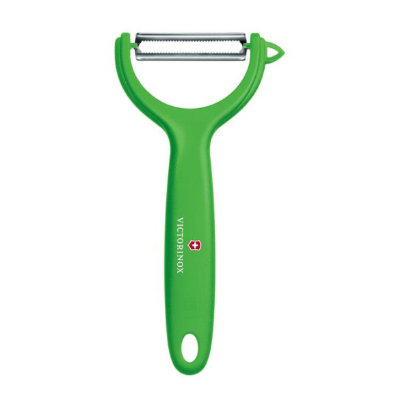 Obieraczka uniwersalna, pozioma, zielona | VICTORINOX, 7.6079.4