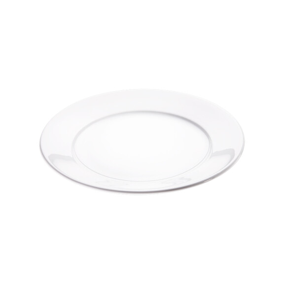 Talerz z porcelany, płytki 24 cm | ISABELL, 388105