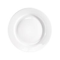Talerz z porcelany, płytki 25 cm | ISABELL, 388106