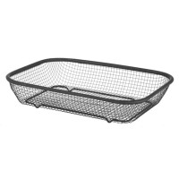 Koszyk do serwowania czarny 295x220x60 mm | HENDI, 425558