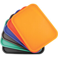 Taca fast food, szara, 265x345 mm | STALGAST, 413255